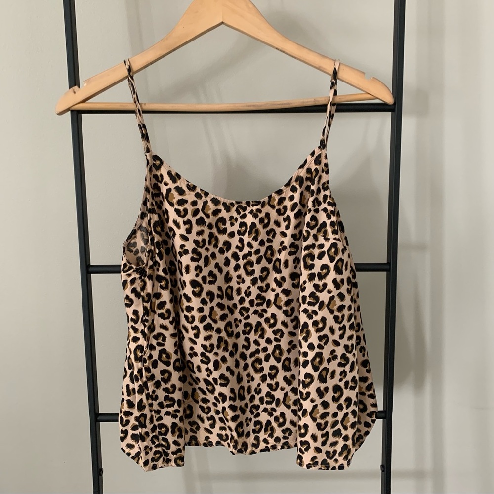 Leopard print tank